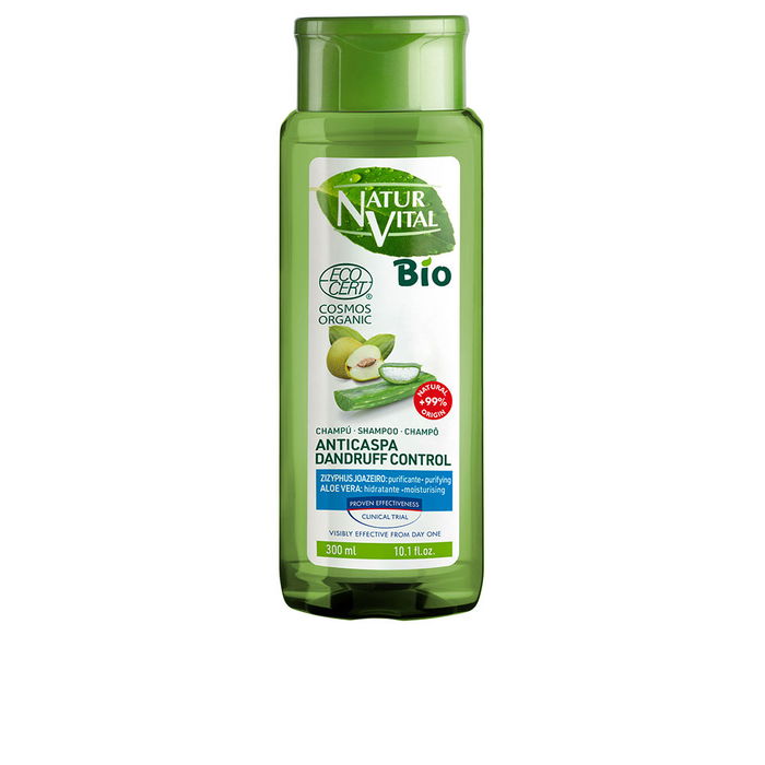 Natur Vital Champú Bio Anticaspa Brillo 300 ml