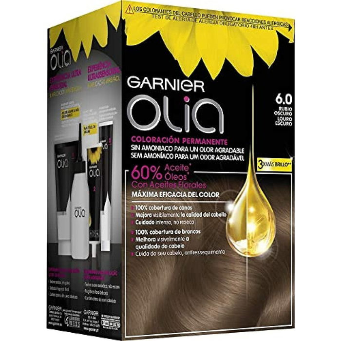 Garnier Olia Coloración Permanente 6.0-rubio oscuro