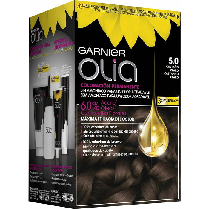 Garnier Olia Coloración Permanente 5.0 Castaño Claro