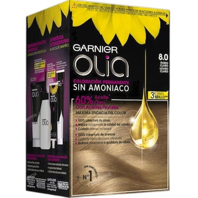 Garnier Olia Coloración Permanente 8.0-rubio claro