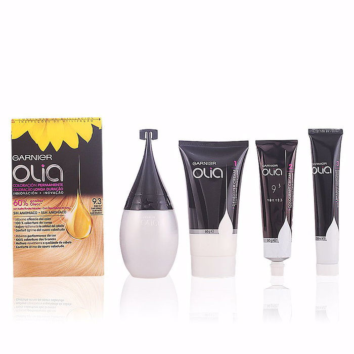 Garnier OLIA Coloración Permanente #9,3 Rubio Muy Claro Dorado 1 u Garnier OLIA Coloración Permanente #9,3 Rubio Muy Claro Dorado 1 u