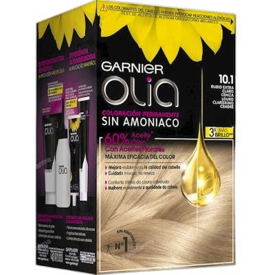 Garnier Olia Tinte Permanente 10.1-rubio extra claro ceniza Garnier Olia Tinte Permanente 10.1-rubio extra claro ceniza