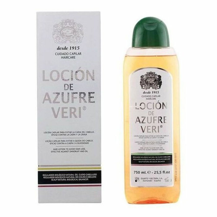 Azufre Veri Loción Anti-caída 750 ml