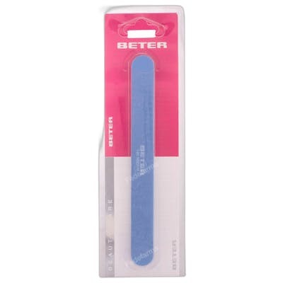 Beter Lima de uñas de fibra de vidrio fosforescente 17,5 cm