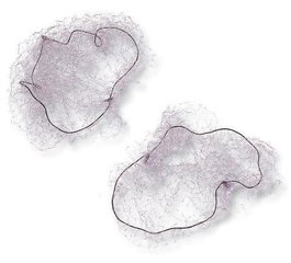 Beter Redecilla Invisible para Cabello Castaño, 2 Unidades
