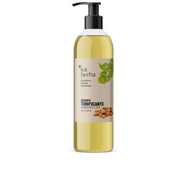 Tot Herba Champú Tonificante Almendra y Tilo para Todo Tipo de Cabello, Hidratante y Nutritivo, 500 ml