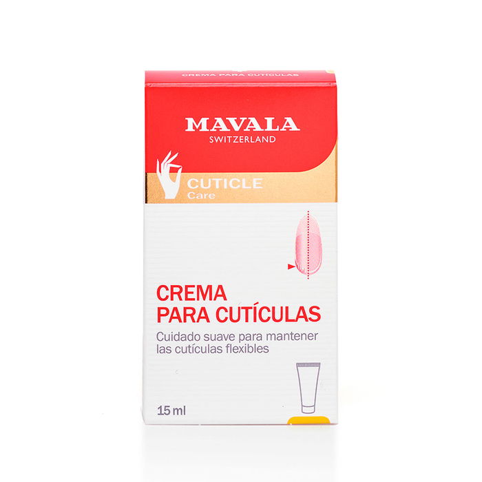 Mavala Crema Cutículas 15 ml Cuidado de las Cutículas Suaviza la Piel Alrededor de la Uña