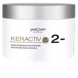 Postquam Crema Alisadora Suavizante con Keratina 200 ml - Tratamiento para cabello liso, uniforme, suave y brillante