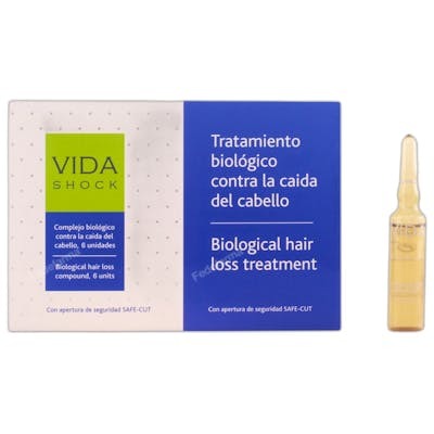 Luxana VIDA SHOCK Estuche Anticaída 6 Ampollas x 10 ml