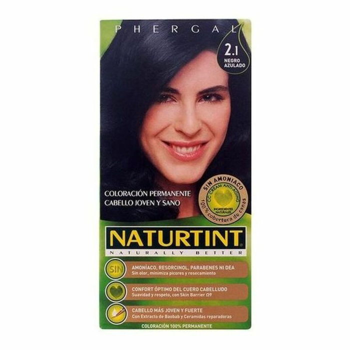 Naturtint Tinte 2.1-Negro Azulado 170 ml sin amoníaco