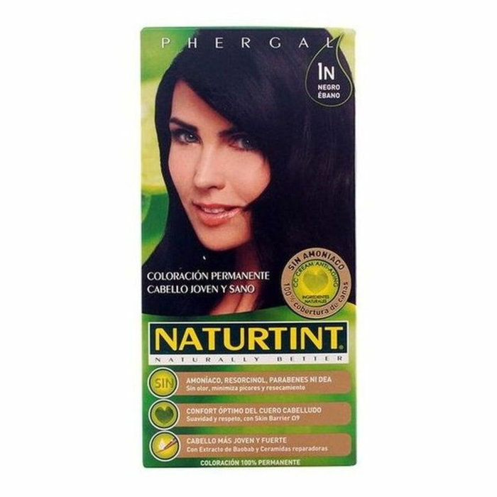 Naturtint Tinte sin Amoniaco 1N-Ébano Negro 170 ml