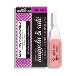 Nuggela & Sule Ampollas de Keratina y Ácido Hialurónico Reparadoras 10ml