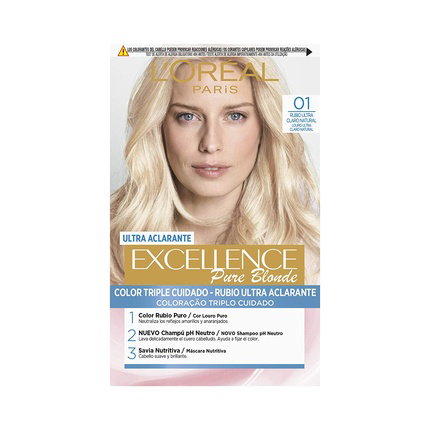 L'Oréal Paris Excellence Blonde Suprême nº01 Rubio Ultra Claro Natural 192 ml