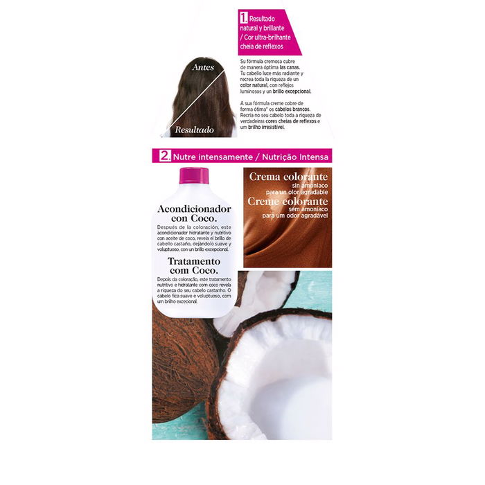 L'Oréal Paris CASTING CREME GLOSS Tinte Semi-Permanente #300 Marron Forzado con Cuerpo Sin Amoniaco, 180 ml