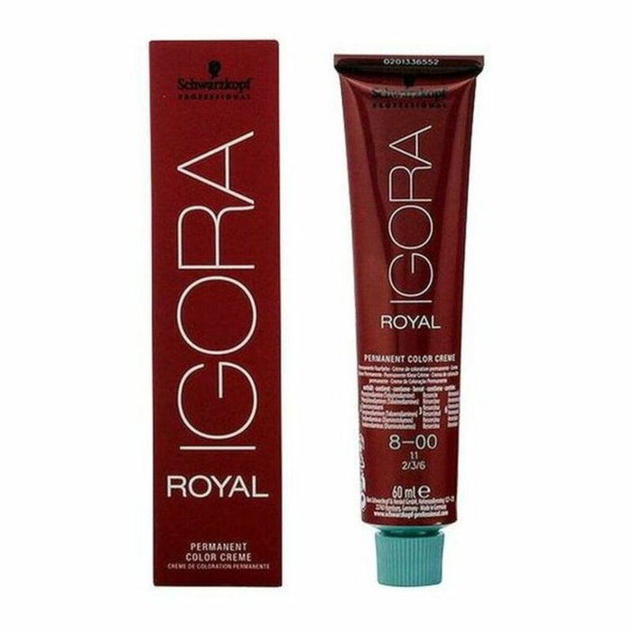 Schwarzkopf IGORA ROYAL #8-00 Crema Colorante Permanente Schwarzkopf IGORA ROYAL #8-00 Crema Colorante Permanente