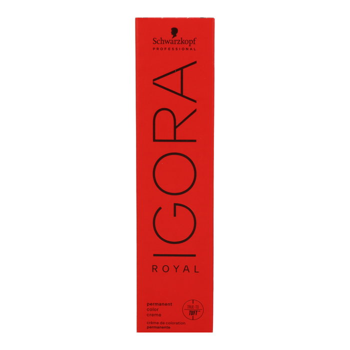 Schwarzkopf IGORA ROYAL #6-12, Coloración Permanente en Crema, 60 ml