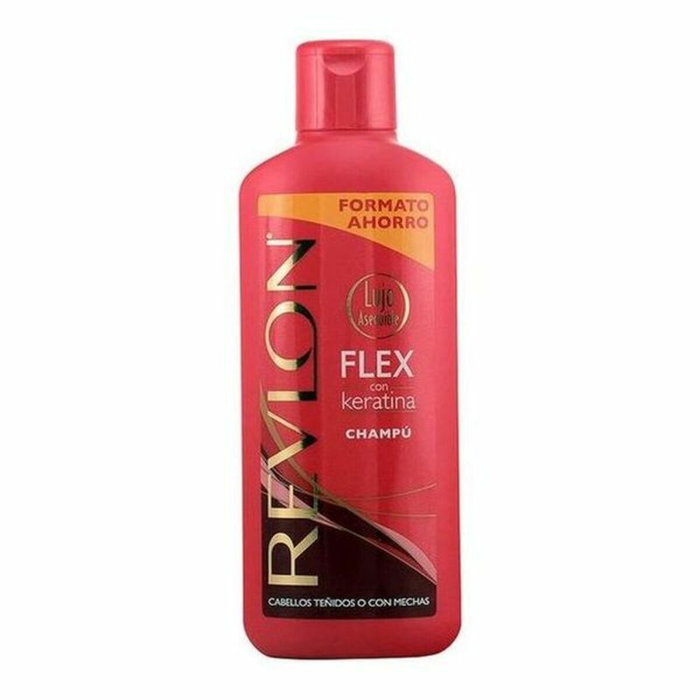 Revlon Mass Market Flex Keratin Protector Color Teñido Champú 650 ml Revlon Mass Market Flex Keratin Protector Color Teñido Champú 650 ml