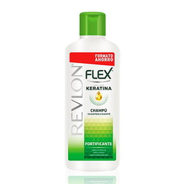 Flex Flex Keratina Champú Fortificante 650 ml - Tratamiento Capilar con Keratina para Mujer