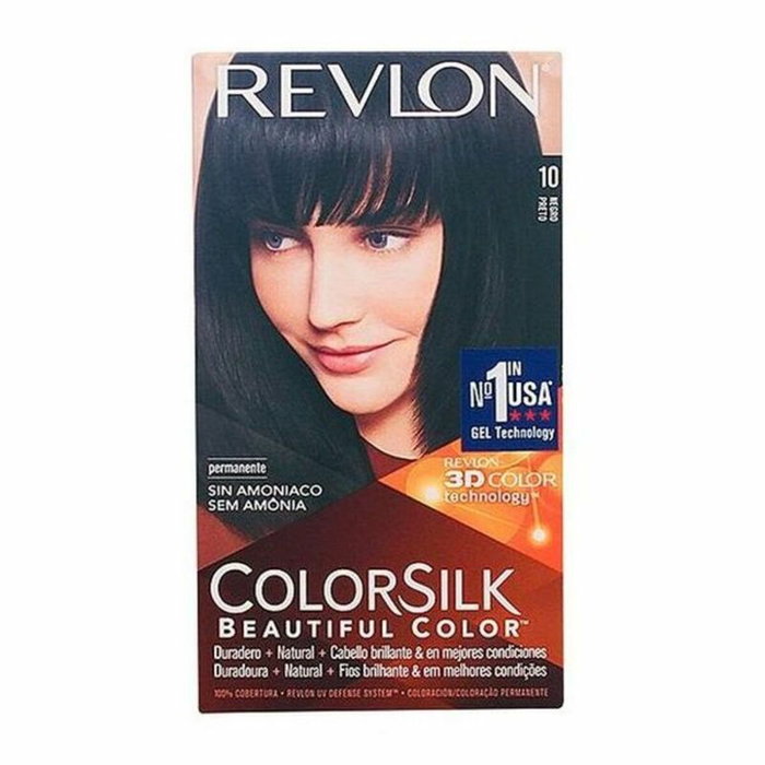 Revlon COLORSILK Tinte #10-negro Revlon COLORSILK Tinte #10-negro