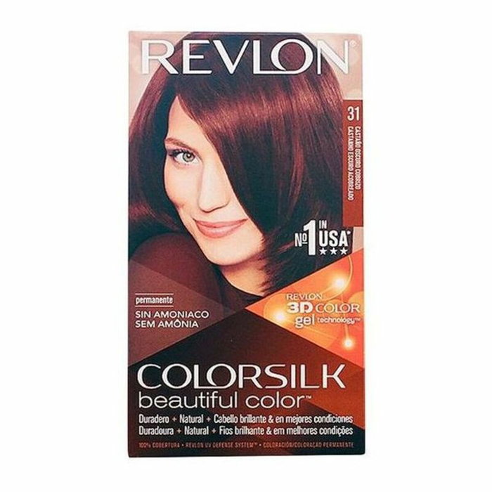 Revlon COLORSILK Tinte 31-castaño oscuro cobrizo