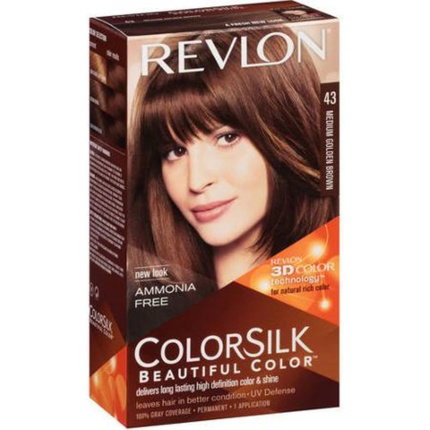 Revlon Colorsilk 43-castaño medio dorado