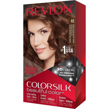 REVLON COLORSILK Tinte 46 Castaño Cobrizo Dorado
