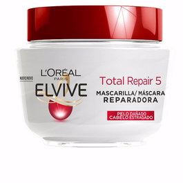 L'Oréal Paris Mascarilla ELVIVE Total Repair 5 Reconstituyente Cabello Dañado Crema 300 ml
