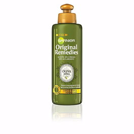 Garnier Aceite Sin Aclarado Oliva Mítica - Crema Tratamiento Nutrición Intensa para Cabello Seco y Dañado - 200 ml