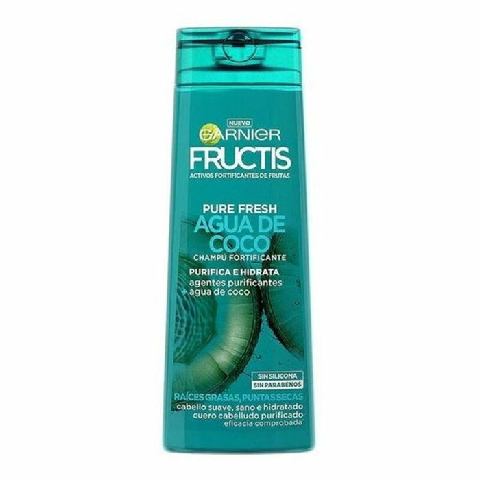 Garnier Fructis Pure Fresh Agua Coco Fortificante Champú 360 ml Garnier Fructis Pure Fresh Agua Coco Fortificante Champú 360 ml