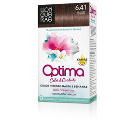Llongueras OPTIMA hair colour #6.41-bombón chocolate