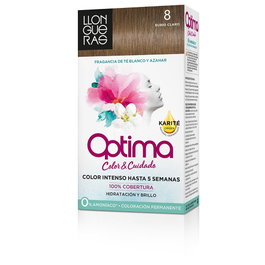 Llongueras OPTIMA 8-light blond coloración permanente profesional