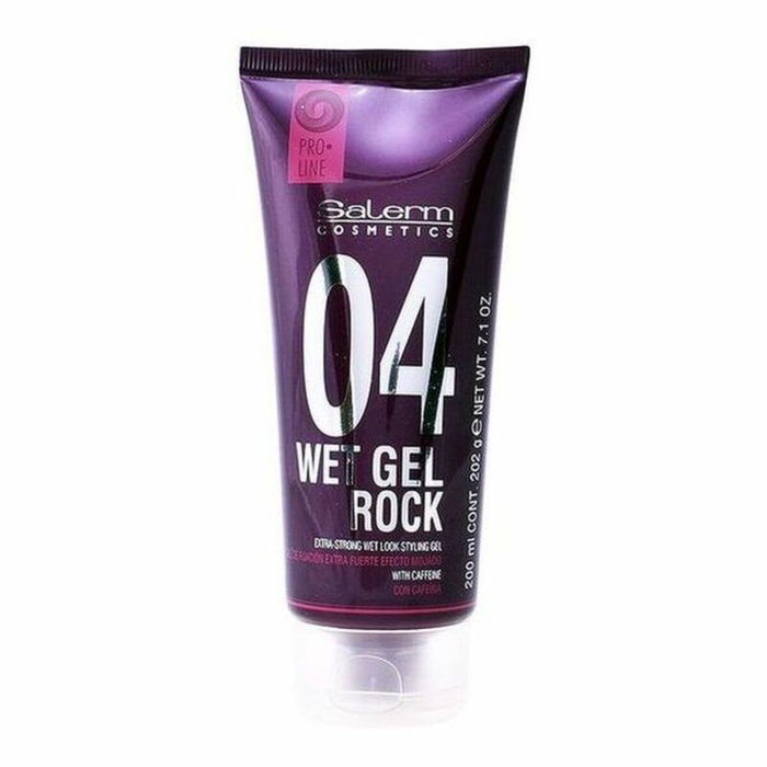 Salerm Wet Gel Rock Extra-Strong Wet Look 200 ml