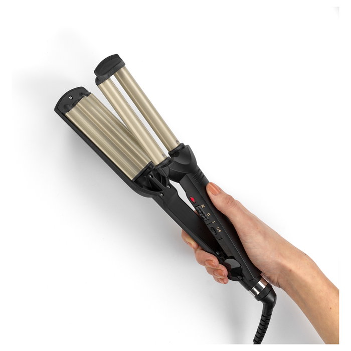 Babyliss EASY WAVES C260E Negro y Dorado