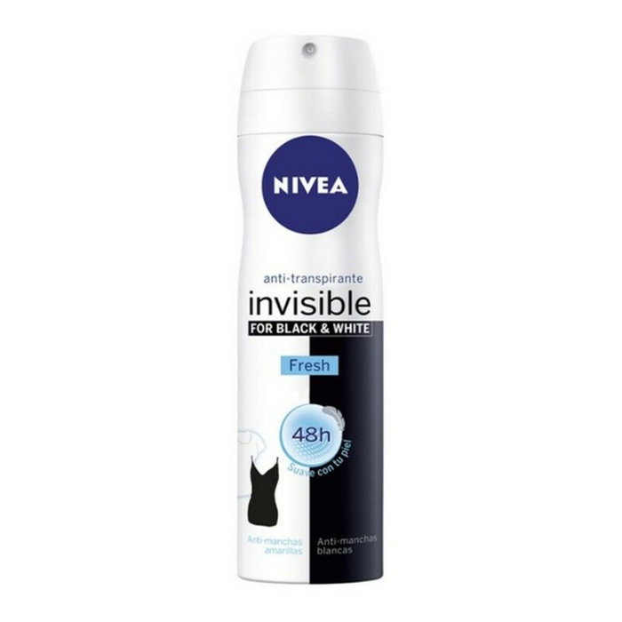 Nivea Black & White Invisible Fresh Desodorante Vaporizador 200 ml Nivea Black & White Invisible Fresh Desodorante Vaporizador 200 ml