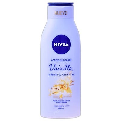 NIVEA Aceite Loción Vainilla y Almendras 400 ml NIVEA Aceite Loción Vainilla y Almendras 400 ml