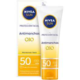 Nivea Sun Facial Anti Tache Q10 F50 Protector Solar Facial 50 mL