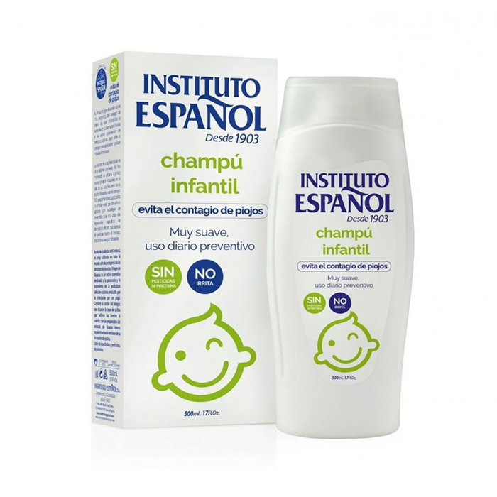 Instituto Español Champú Gotitas de Oro Antipiojos Infantil 500 ml Instituto Español Champú Gotitas de Oro Antipiojos Infantil 500 ml
