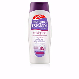 Instituto Español Loción Corporal Avena y Colágeno Hidratante y Regeneradora - 500 ml para Todo Tipo de Pieles