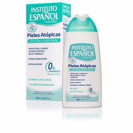 Instituto Español Piel Atópica Leche Corporal Hipoalergénica Hidratante para Pieles Sensibles y Atópicas 300 ml