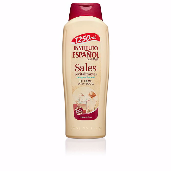 Instituto Español SALES REVITALIZANTES Gel de ducha 1250 ml | Gel cremoso e hidratante para toda la familia Instituto Español SALES REVITALIZANTES Gel de ducha 1250 ml | Gel cremoso e hidratante para toda la familia