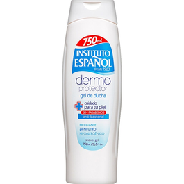 Sanex DERMO PROTECTOR Gel de Ducha 750 ml - Para Piel Normal, pH Natural, Hidratante, Testado Dermatológicamente