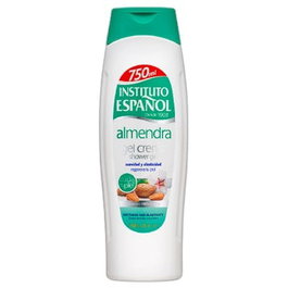 Instituto Español Gel de Ducha Almendra 100% Natural, 750 ml