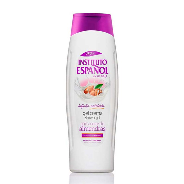 Instituto Español Gel Crema de Ducha Almendra 100% 750 ml
