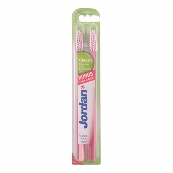 Jordan Classic Cepillo Dental Duro (Pack de 2) Jordan Classic Cepillo Dental Duro (Pack de 2)