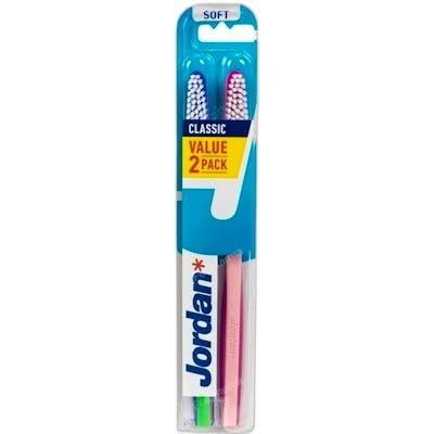 Jordan Classic Cepillo Dental Medio (Pack de 2 unidades) inevitable