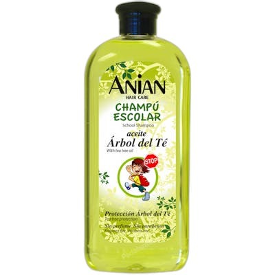 Anian Champú Escolar Aceite de Árbol de Té 400 ml Anian Champú Escolar Aceite de Árbol de Té 400 ml