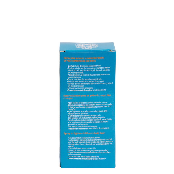 Camomila Intea Camomila Infantil loción cubre vello para niños 50 ml spray - Aclara y disimula el vello corporal dejándolo prácticamente invisible Camomila Intea Camomila Infantil loción cubre vello para niños 50 ml spray - Aclara y disimula el vello corporal dejándolo prácticamente invisible