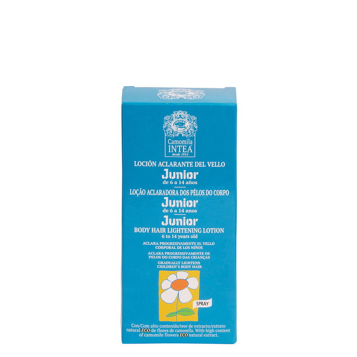 Camomila Intea Camomila Infantil loción cubre vello para niños 50 ml spray - Aclara y disimula el vello corporal dejándolo prácticamente invisible Camomila Intea Camomila Infantil loción cubre vello para niños 50 ml spray - Aclara y disimula el vello corporal dejándolo prácticamente invisible