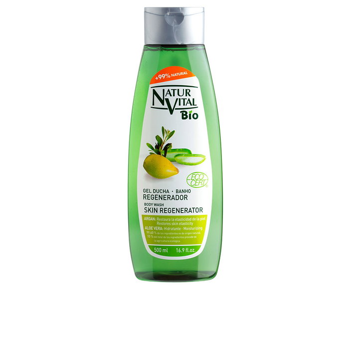 Natur Vital Gel Ducha BIO Regenerador Argán & Aloe Vera 500 ml Natur Vital Gel Ducha BIO Regenerador Argán & Aloe Vera 500 ml
