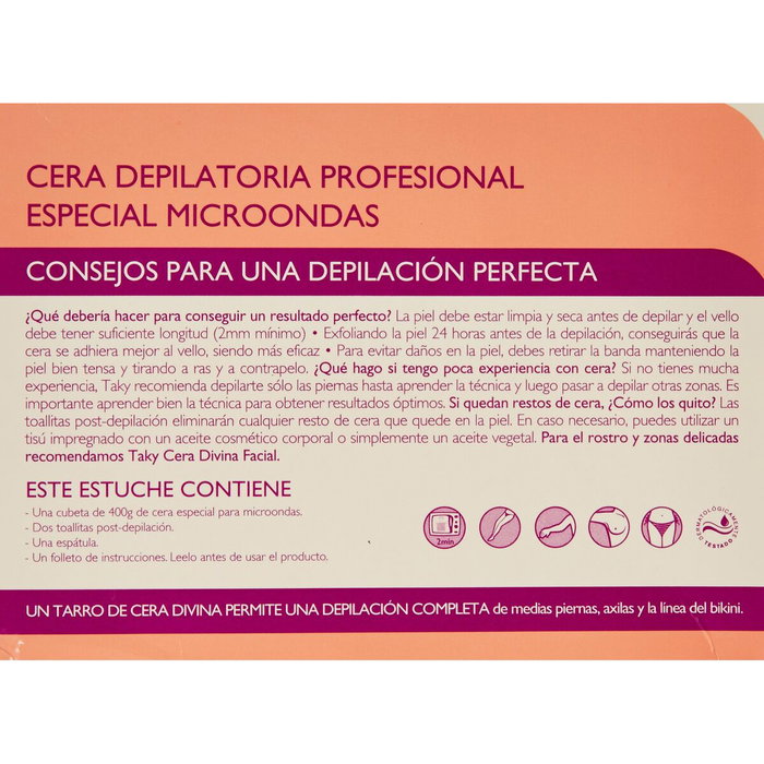 Taky Sensaciones Cera Divina Corporal 400 g Taky Sensaciones Cera Divina Corporal 400 g